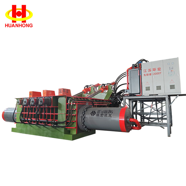 2000 shinikizo kubwa ya viwandani hydraulic titanium alloy chakavu baler