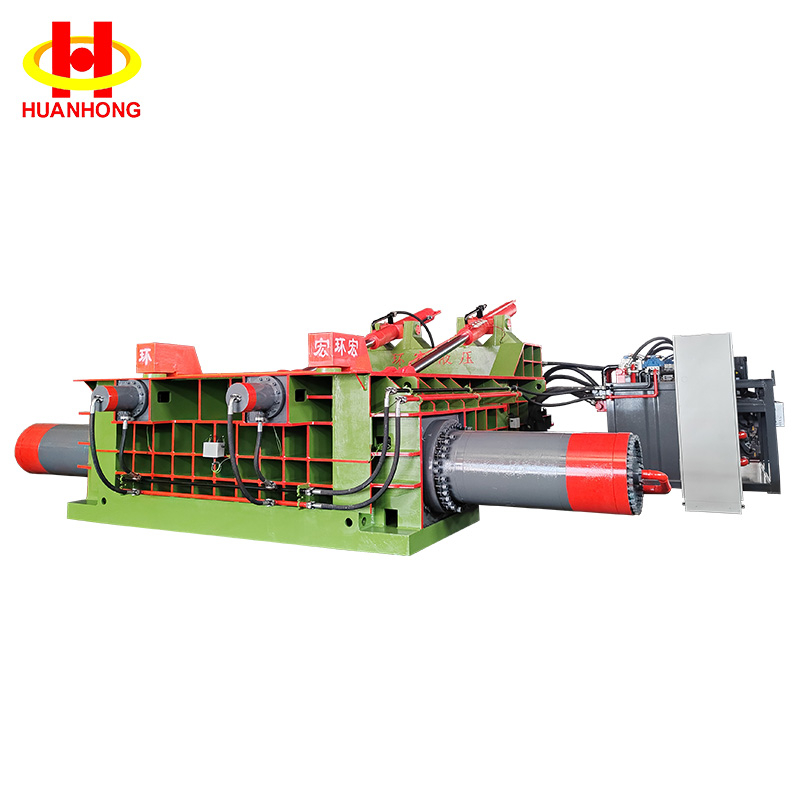 Machine moyenne de presse &agrave; balles de ferraille en aluminium