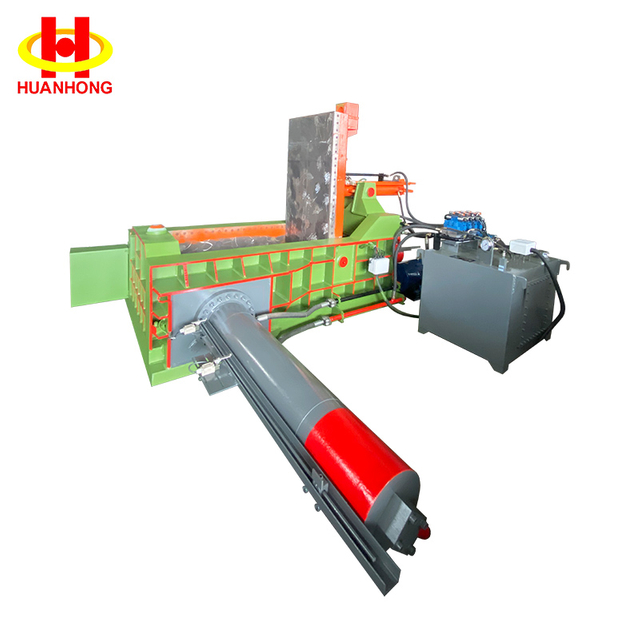 125 Ton Hydraulic Awtomatikong Side Push Waste Aluminum ay maaaring mag -scrap ng Baler