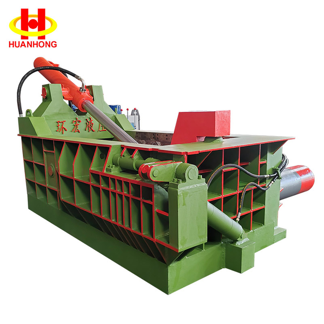 160T 자동 유압식 스크랩 금속 철 구리 BALING BALING BALER 