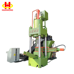 630 ٹن عمودی ہائیڈرولک سکریپ میٹل چپس ری سائیکلنگ بریکیٹ بنانے والی مشین