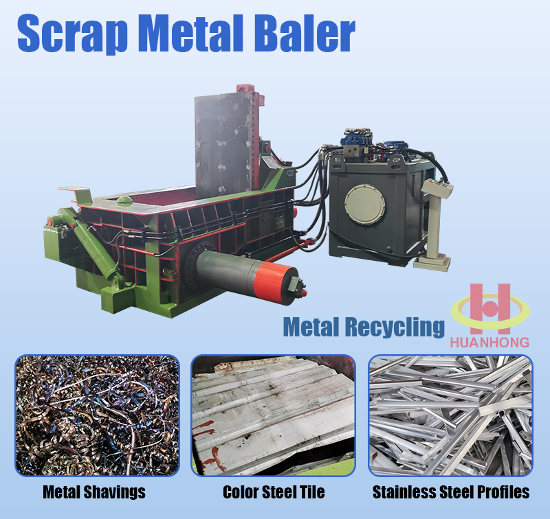 M&aacute;y c&acirc;n phế liệu kim loại quay ngang tự động Y81F-125